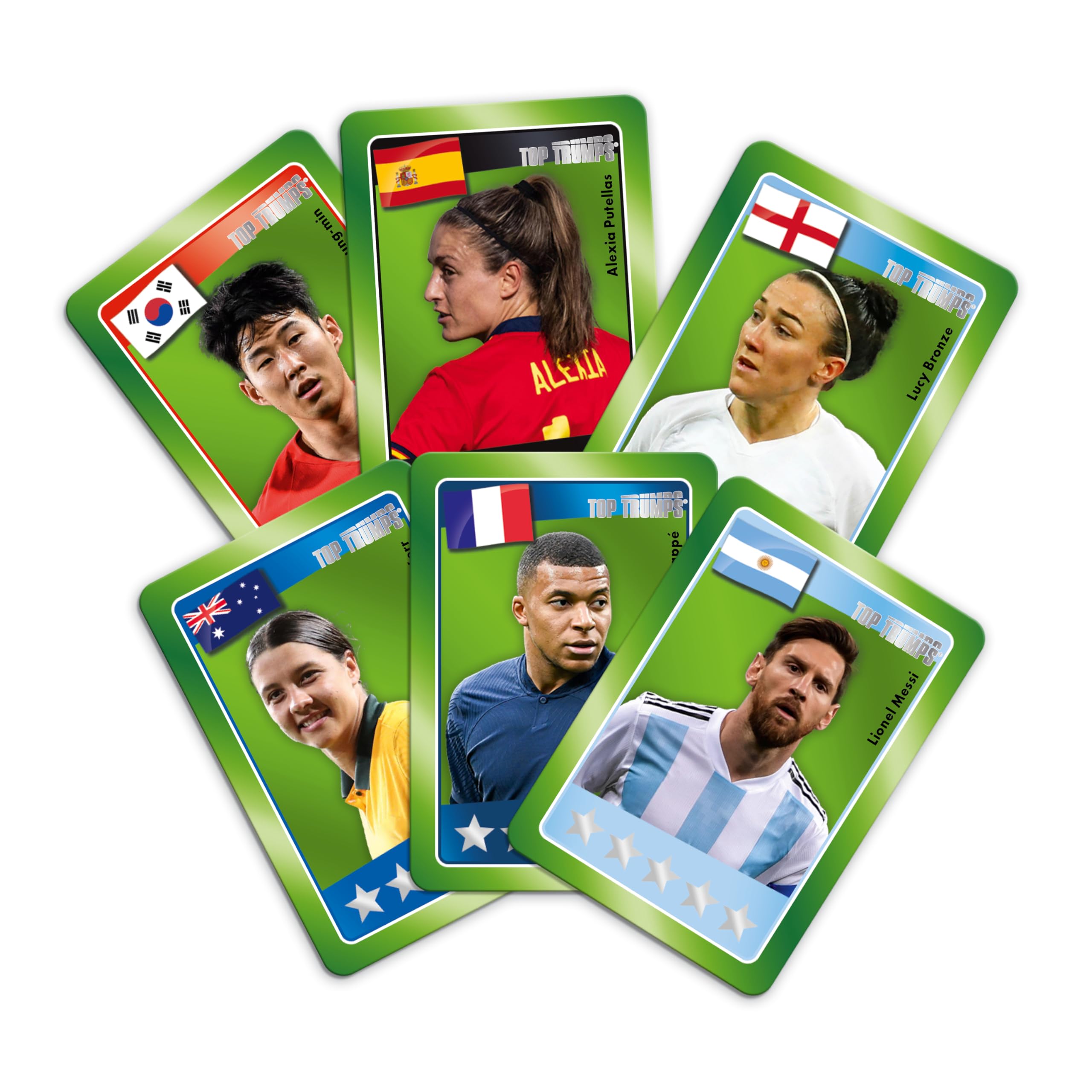 Top Trumps Match World Football Stars Gioco Da Tavolo - Gioco Educativo Per 2 Giocatori, Per Fan Di Calcio E Bambini Dai 4 Anni In Su