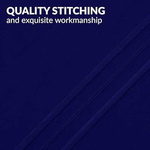 Miniatura 7 de Mellanni Fundas de Almohada - De Lujo, Extra Suaves, Refrescantes - 2 PC Colección Icónica Fundas de Almohada - Cierre de Sobre (King 20"x40", Azul