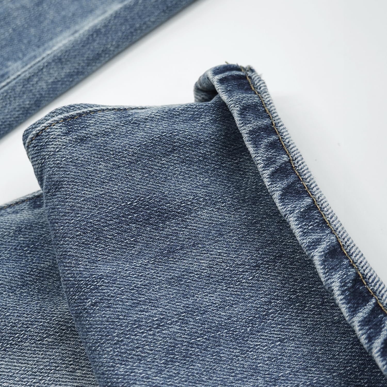 KIDSCOOL SPACE Girls Denim Overalls,Little Big Kids Wide-Leg Jeans Dungarees Pants - Image 4