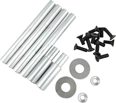 Aluminum Adjustable Wheelie Bar Kit for 1/10 Slash Rustler Bandit 2WD RC