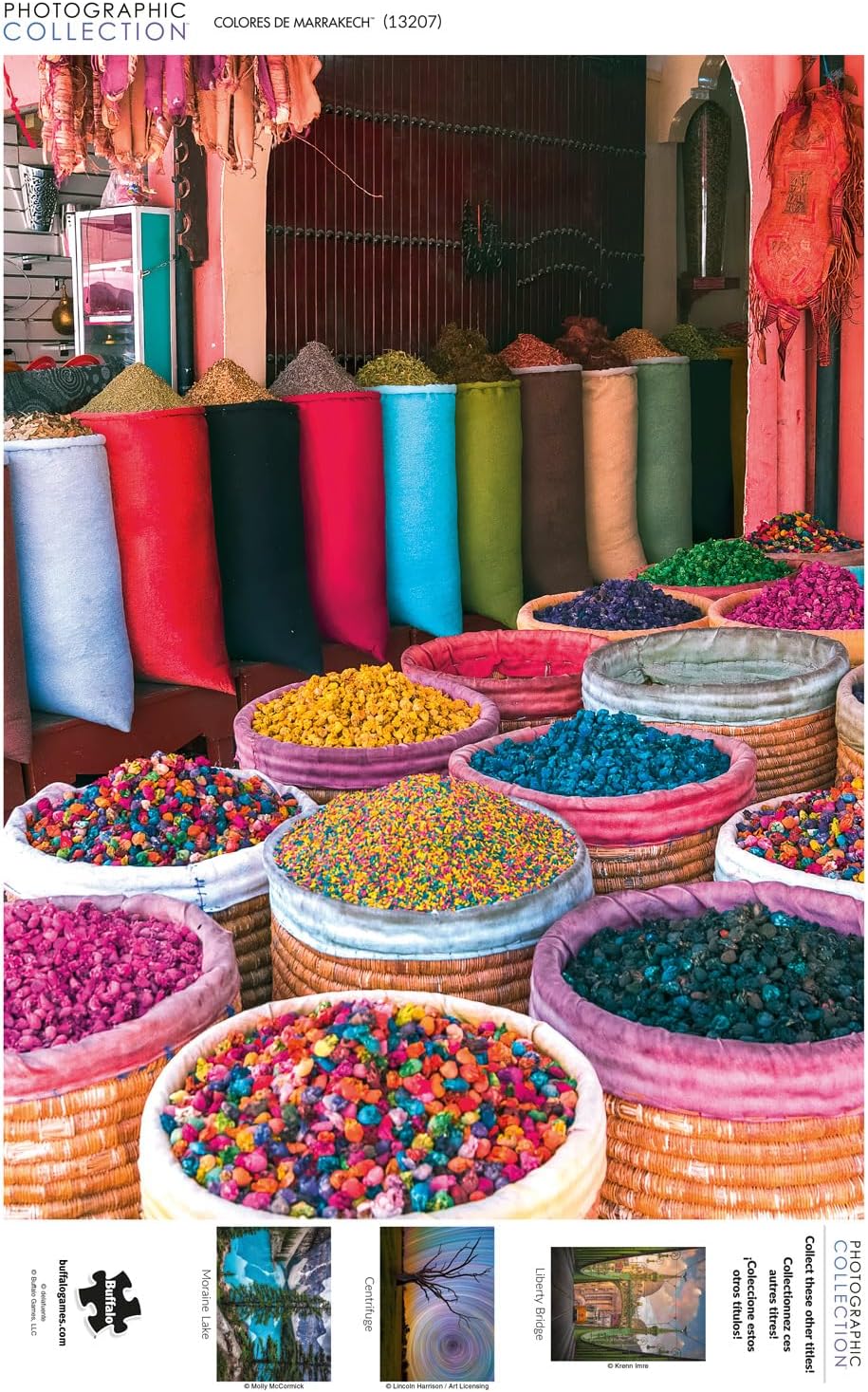 Buffalo Games - Miguel Angel - Colores de Marrakech - 1000 Piece Jigsaw Puzzle for Adults Challenging Puzzle Perfect for Game Nights - Finished Puzzle Size is 26.75 x 19.75