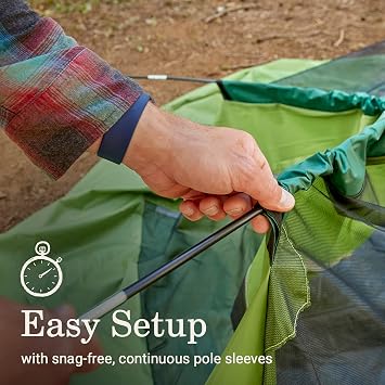 Coleman Sundome Camping Tent with Rainfly, 2/3/4/6 Person Tent Sets Up in 10 Mins, Weatherproof Shelter for Camping, Festivals, Backyard, Sleepovers, More