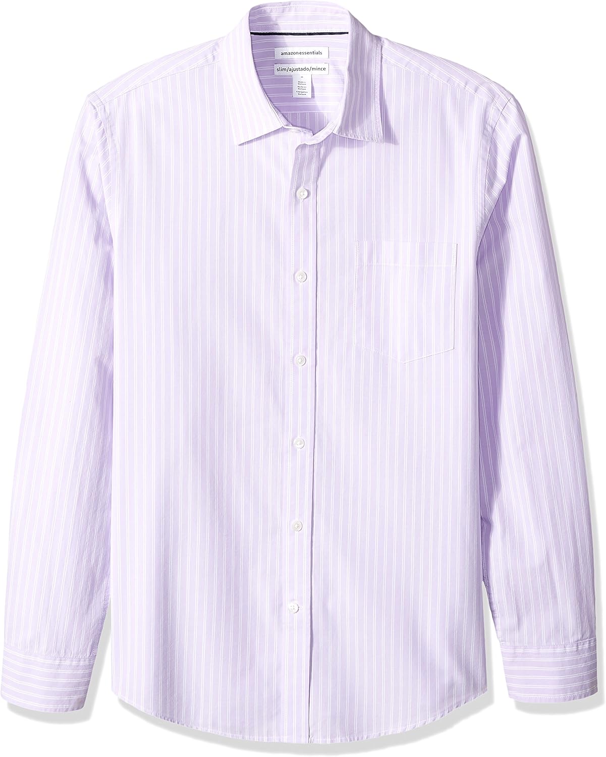 Rayas Dobles Lavanda Blanco