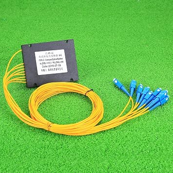 Cruiser 1x8 Plc Optical Splitter, Planar Waveguide-type Optical Splitter Single-mode Sc-upc by Cruiser