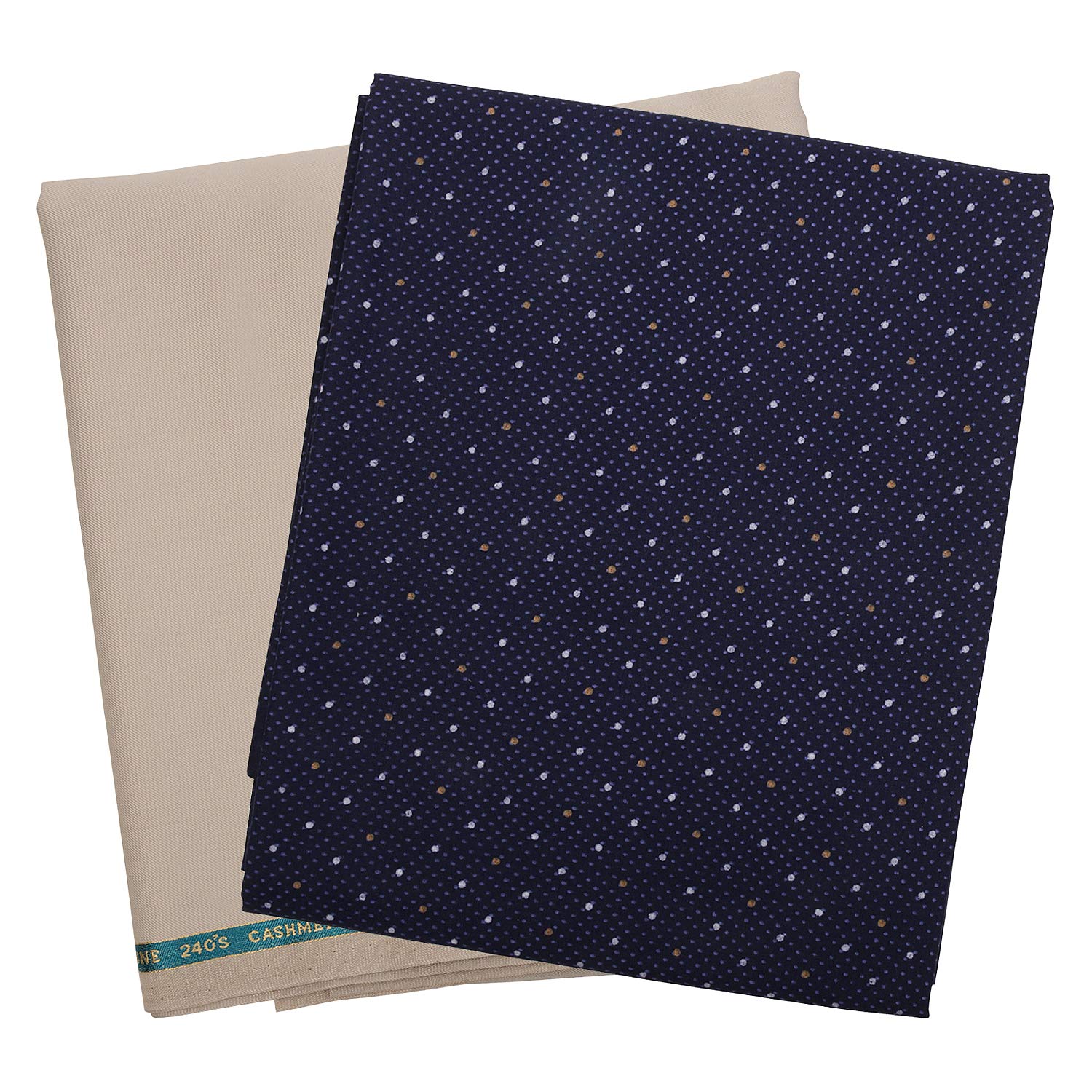 Amazon Brand - Nora Nico Unstitched PolyViscose Fabric Printed White Shirt & Trouser-picture-13