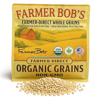 Organic Dehulled Barley 2lb Bag
