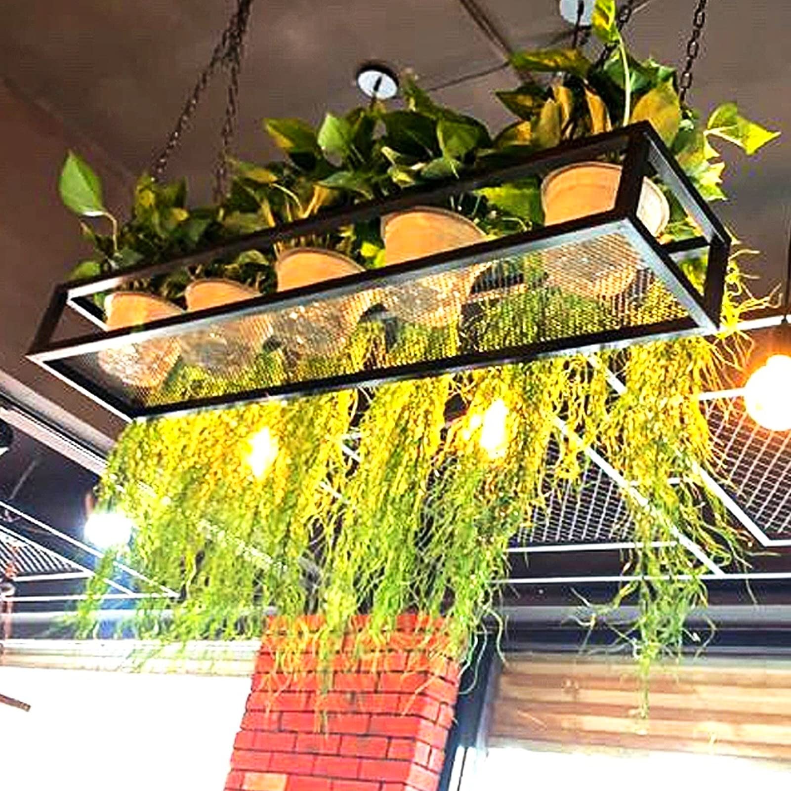 Support de rangement de cuisine suspendu et étagère de plafond