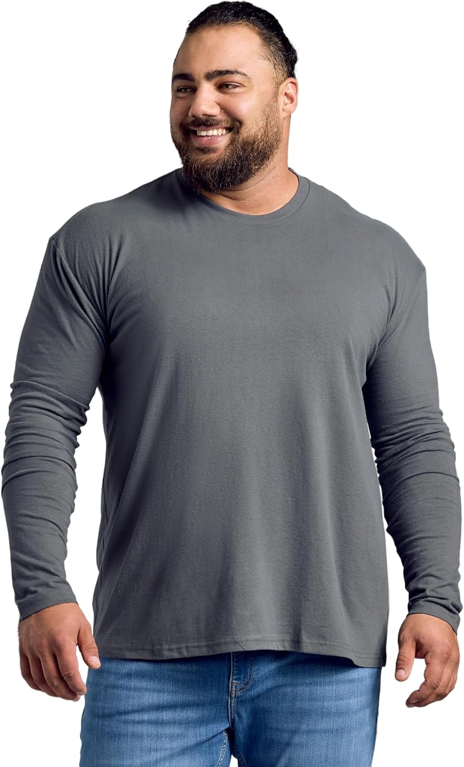 True Classic Long Sleeve Shirts for Men - Long Sleeve Tee-Shirts, Henley Shirts for Men or Waffle-Knit Thermal T-Shirts