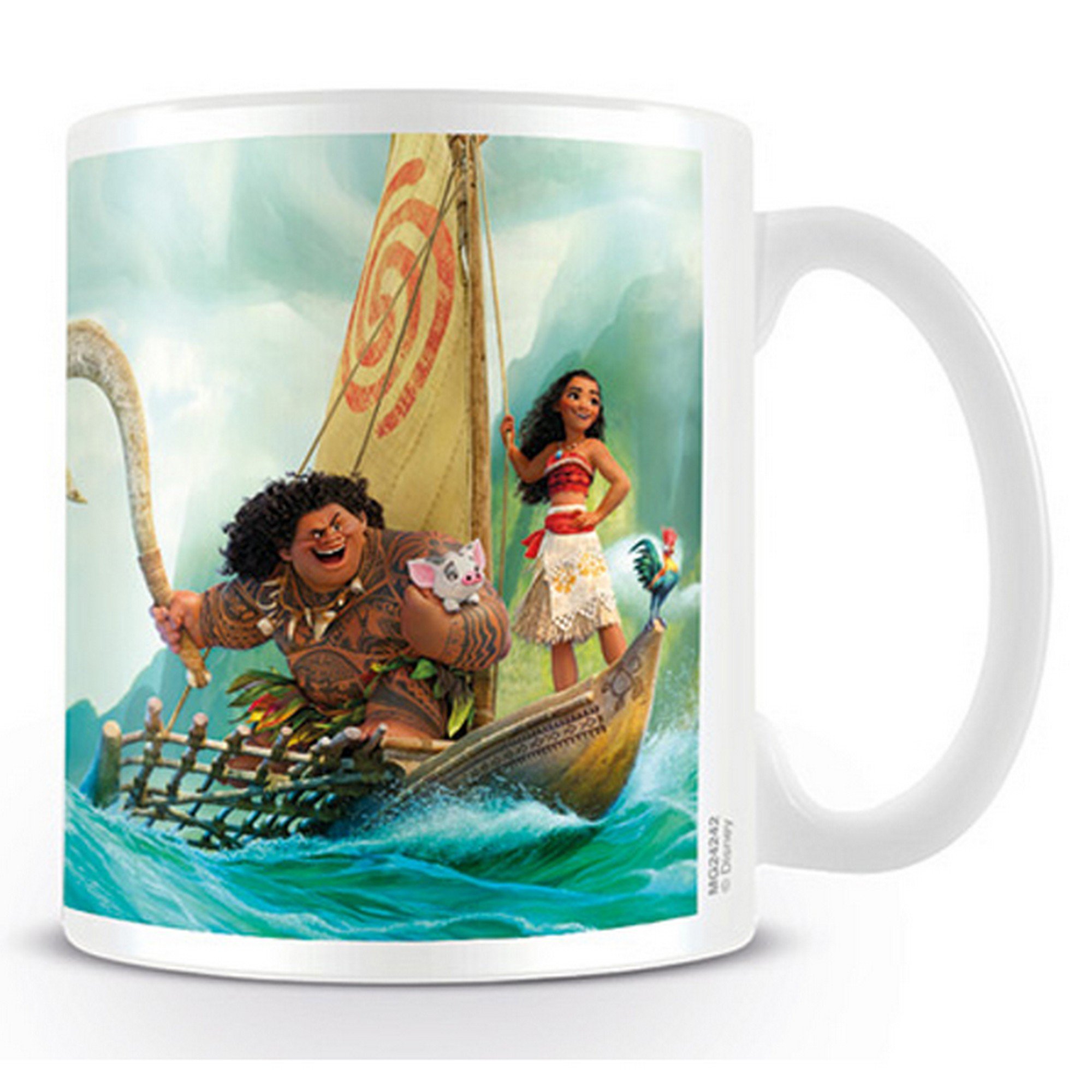 Pyramid International Multi-Colour Moana (Boat) Mug