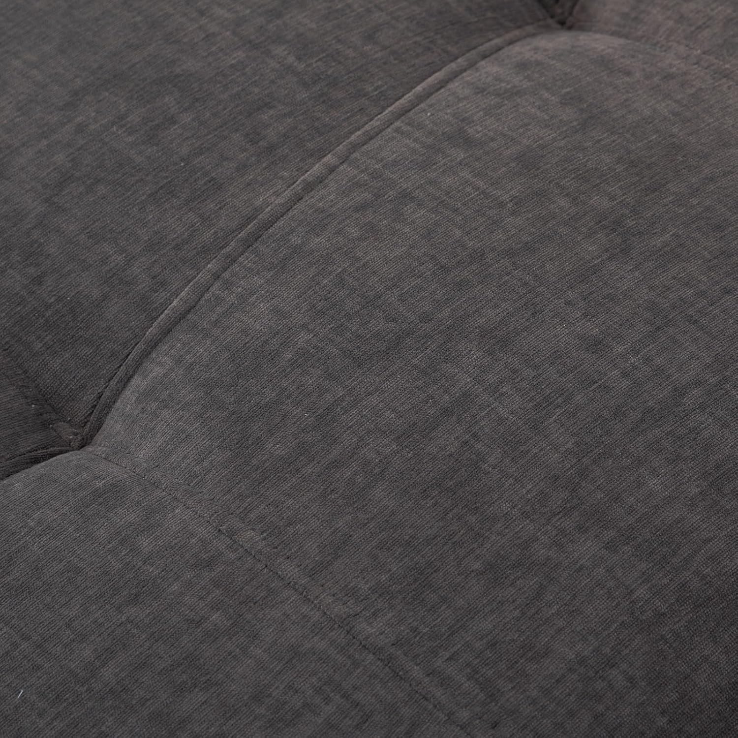 Loveseat Sofa Couch for Living Room,2 Seater Small Couches with Storage Console,USB Ports and Cup Holder,Sectional Modular Modern Velvet Couch for Bedroom, Office or Apartment(Dark Gray)