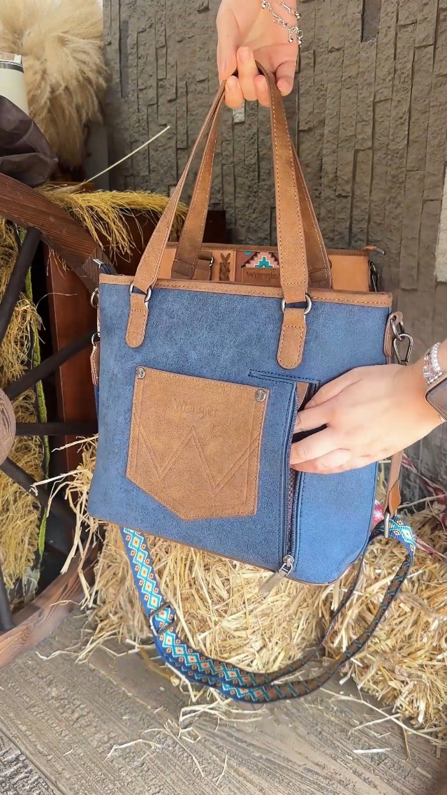 Bolso Tote Wrangler para Mujer con Correa Desmontable miniatura 7