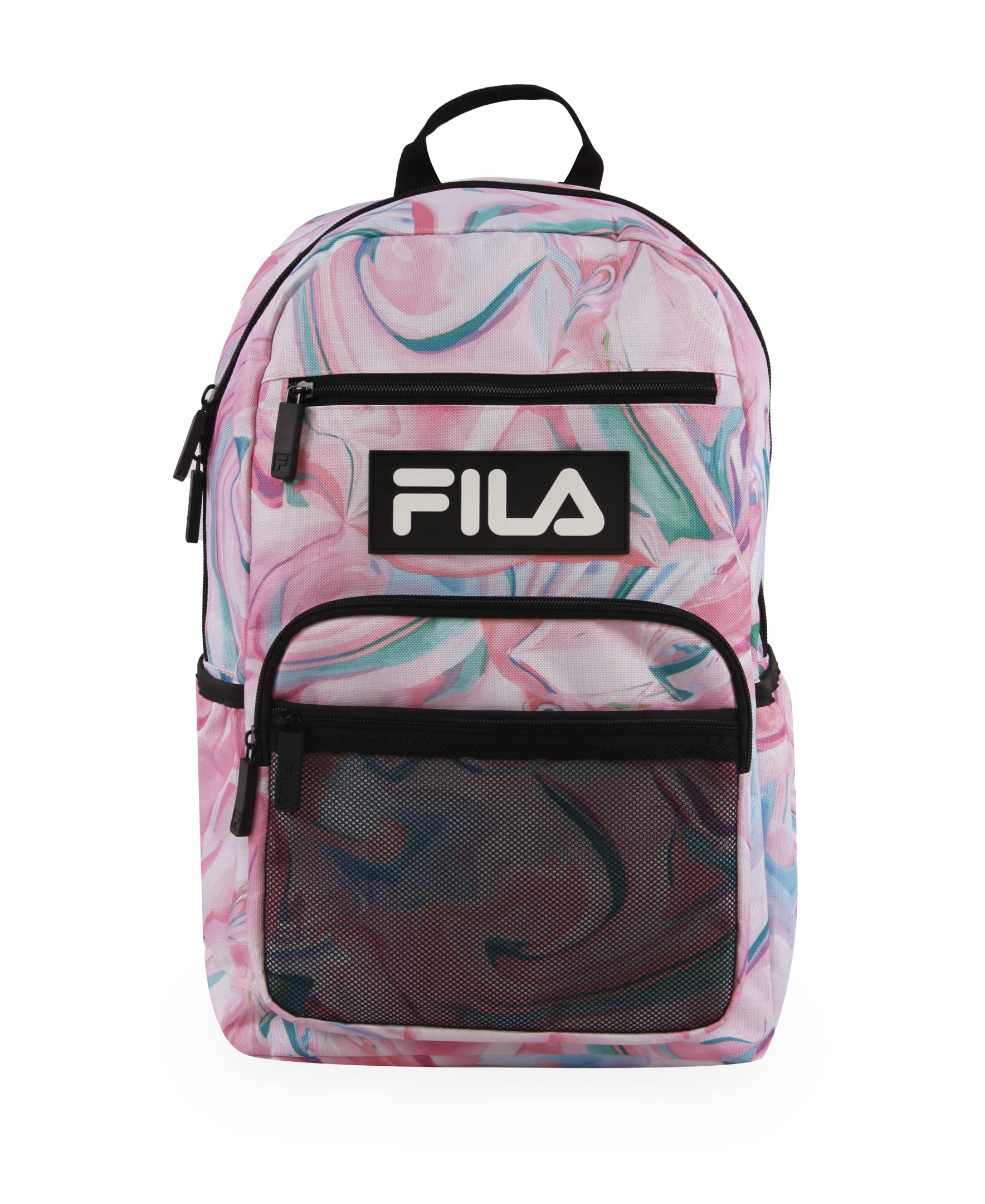 Fila Mochila unisex, Mármol rosa., Talla única, Vermont 2 - Mochila para portátil