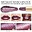 Oulac Purple Lipstick for Women with Metallic 3D Shine Lightweight Hydrating Formula, High Impact Lip Color, Vegan & Gluten Free Beauty, Full Coverage Lip Makeup, Virtual Violet(22)