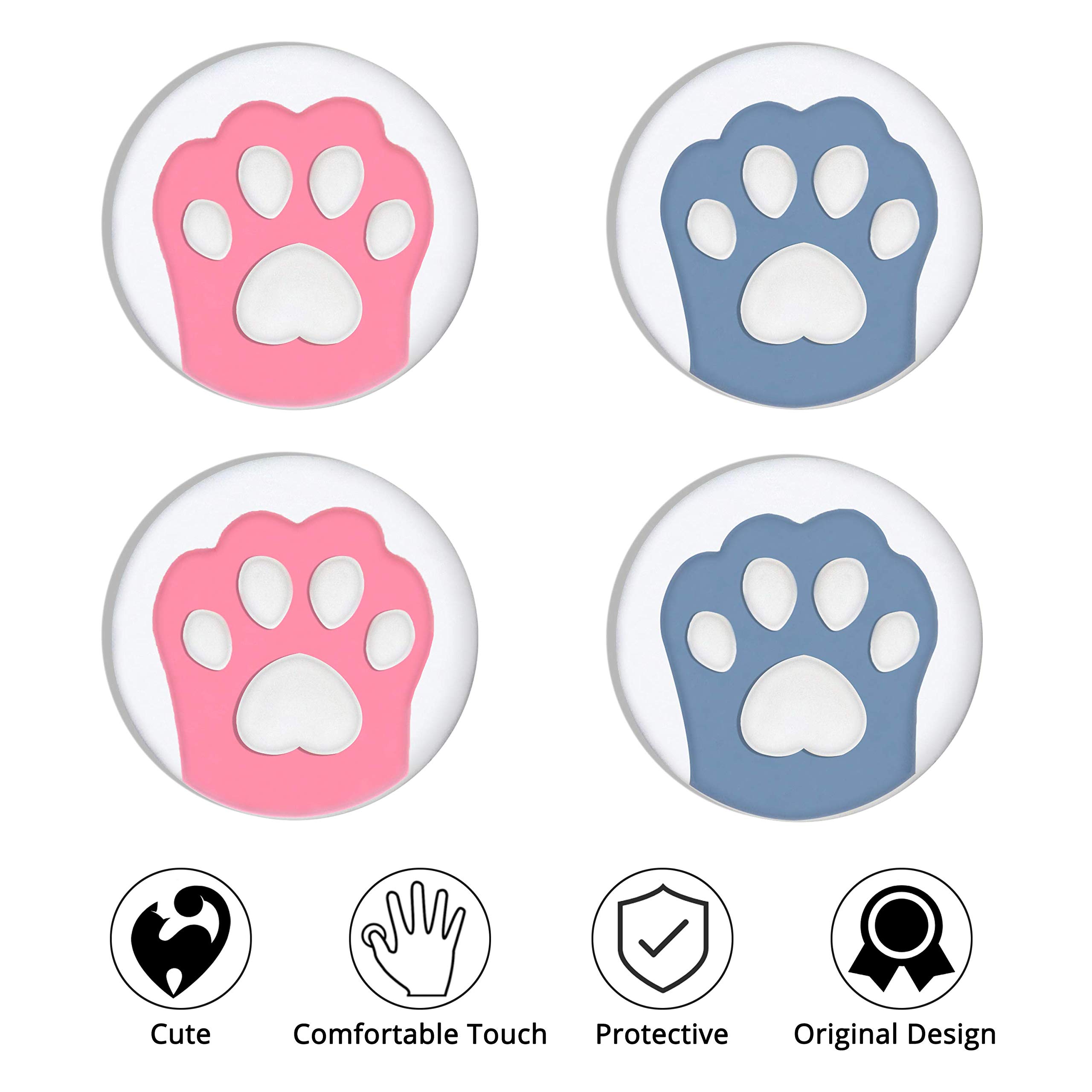 Buy Ferkurn Switch Thumb Grips Caps for Nintendo Switch Joycon & Switch