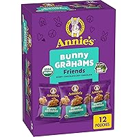 Vista 24 de Annie's Organic Cheddar Bunnies - Conejitos horneados de queso cheddar, Graham Snacks
