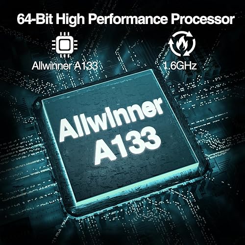 Miniatura 3 de Tablet PC Android 14 de 10 pulgadas, tabletas con 32 GB ROM 512 GB Expand, procesador de cuatro núcleos, WiFi 6, pantalla IPS HD de 10.1 pulgadas,