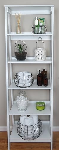 Miniatura 5 de DII Cestas de almacenamiento de alambre vintage, juego de cesta de huevos, rústico, 3 piezas