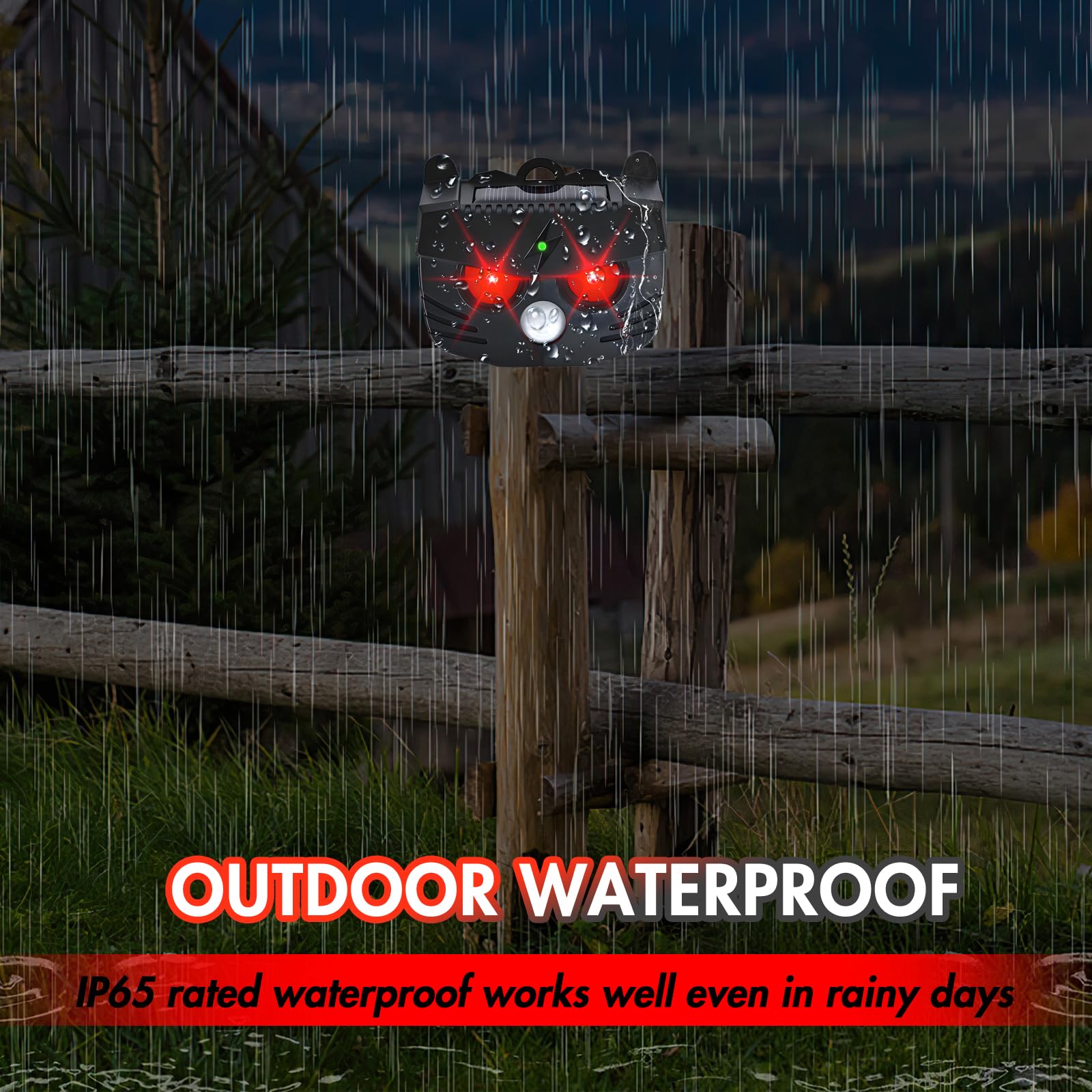 Konesky Lot De 4 Répulsifs Pour Chats Et Renards Avec