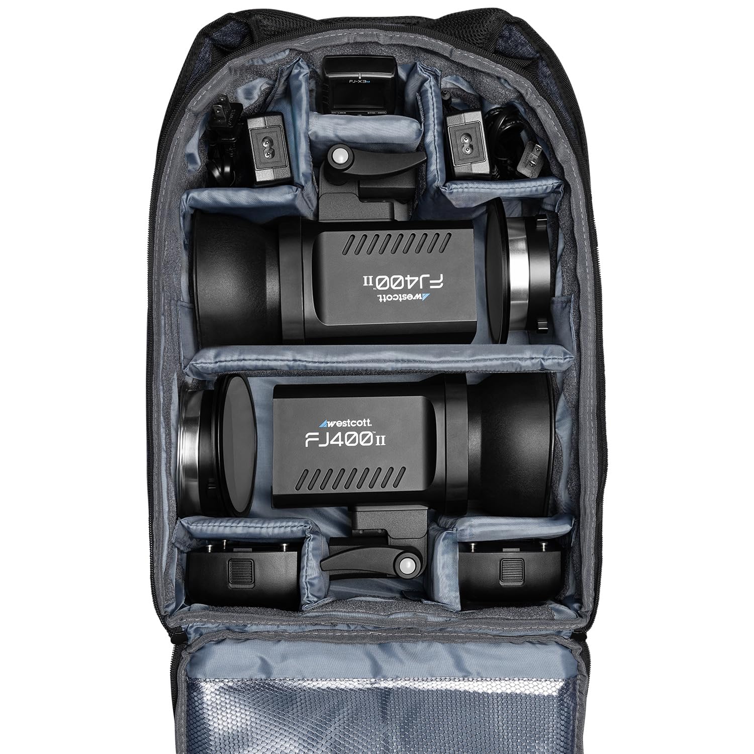 Amazon.com : Westcott FJ400 II Touchscreen Strobe 2-Light Backpack