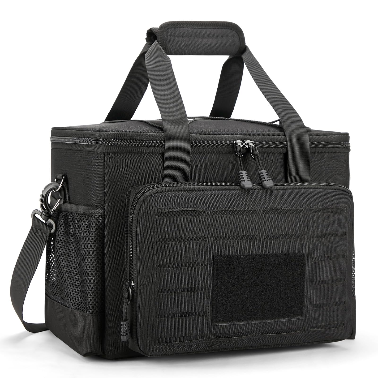 Borsa frigo 20L termica porta pranzo tattica impermeabile durevole nero