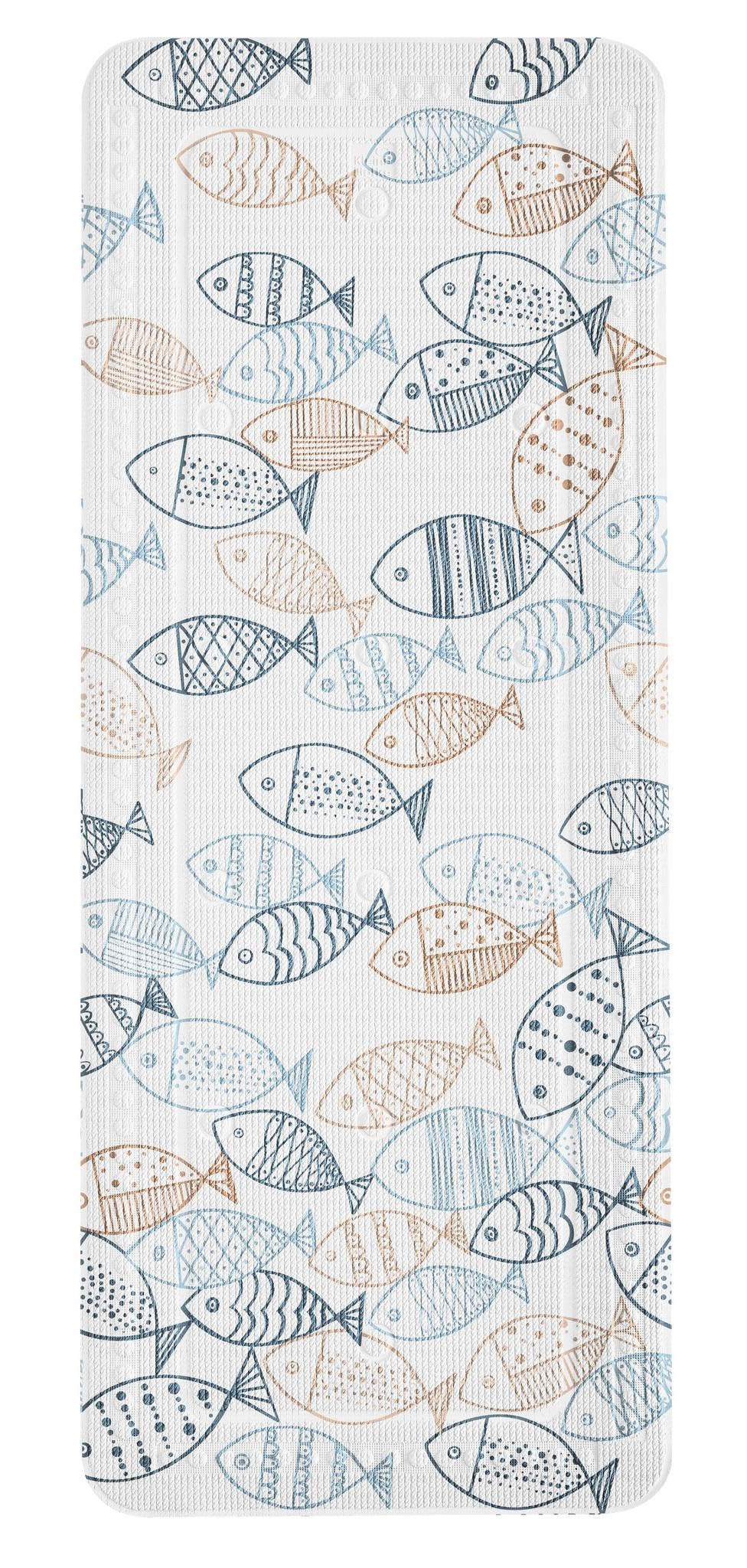 Kleine Wolke Bath Mat PVC Multi-Coloured 36 x 92 cm