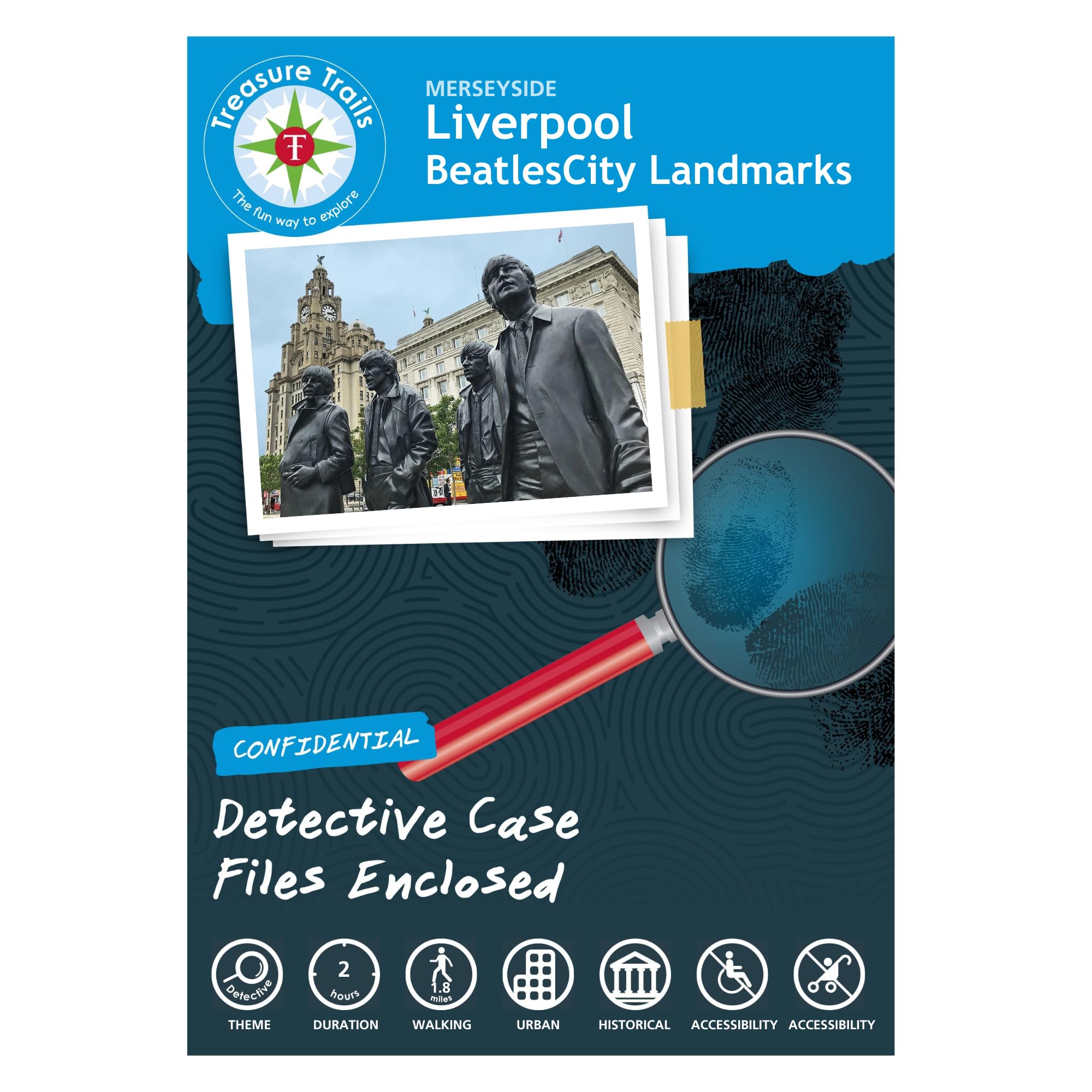 Treasure Trails - Liverpool Treasure Hunt - Group or Solo Fun - Liverpool History