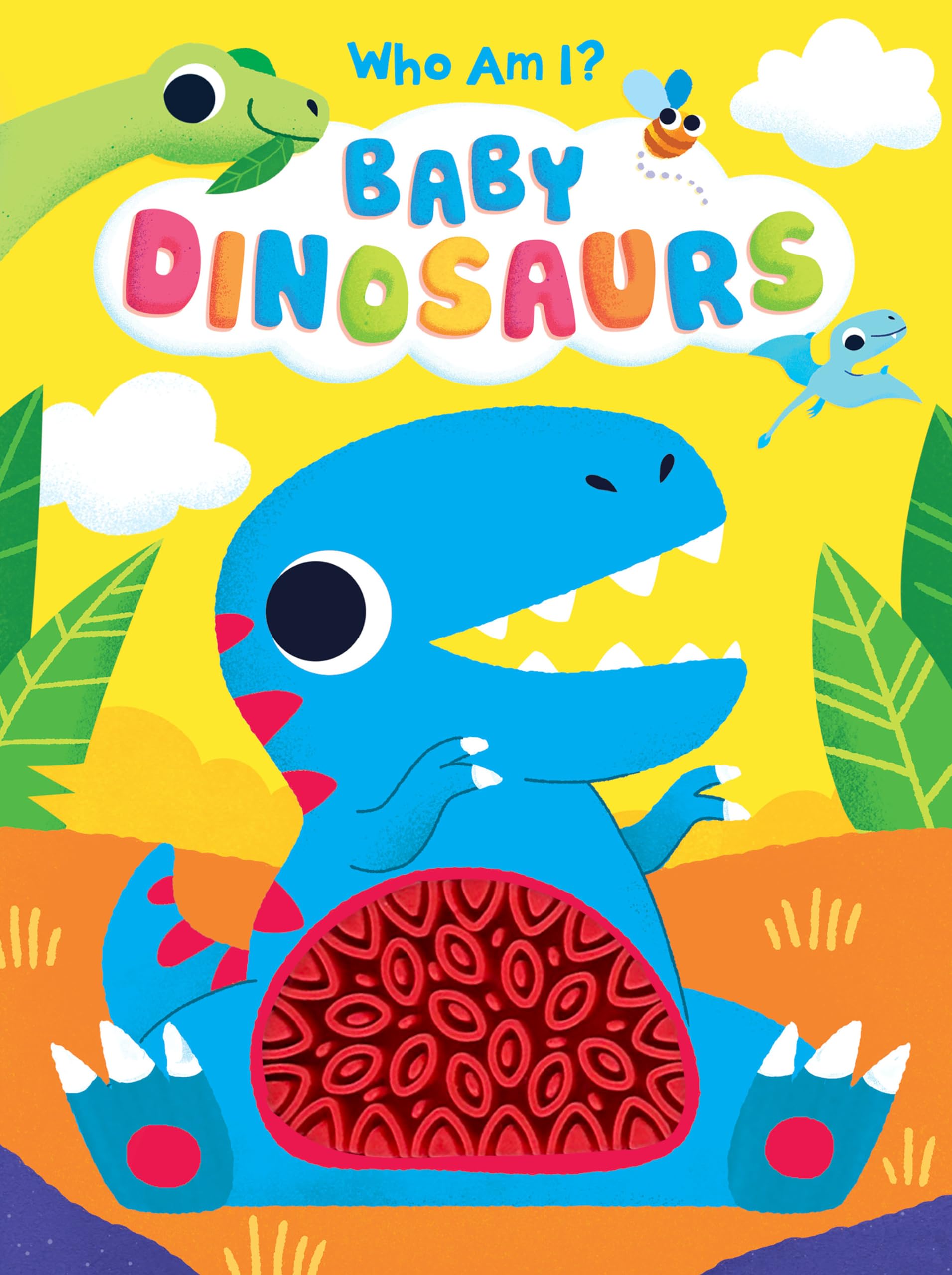 Little Hippo Books Lot de livres de dinosaures pour enfants | Livres tactiles et toucher pour tout-petits et bébés | Meilleurs livres pour enfants | Un excellent cadeau