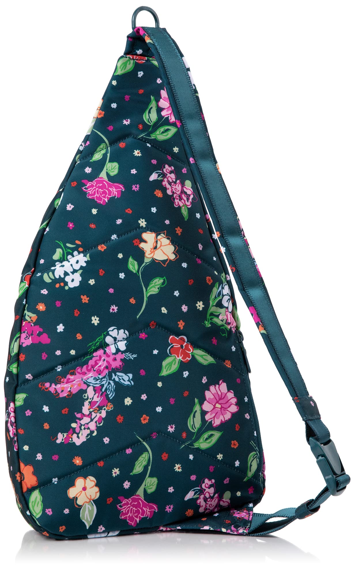 Vera Bradley ReActive Sling Backpack Hummingbird Blooms Lighten Up Polyester Vera Bradley Hummingbird Blooms Floral Crossbody ReActive  main image 3