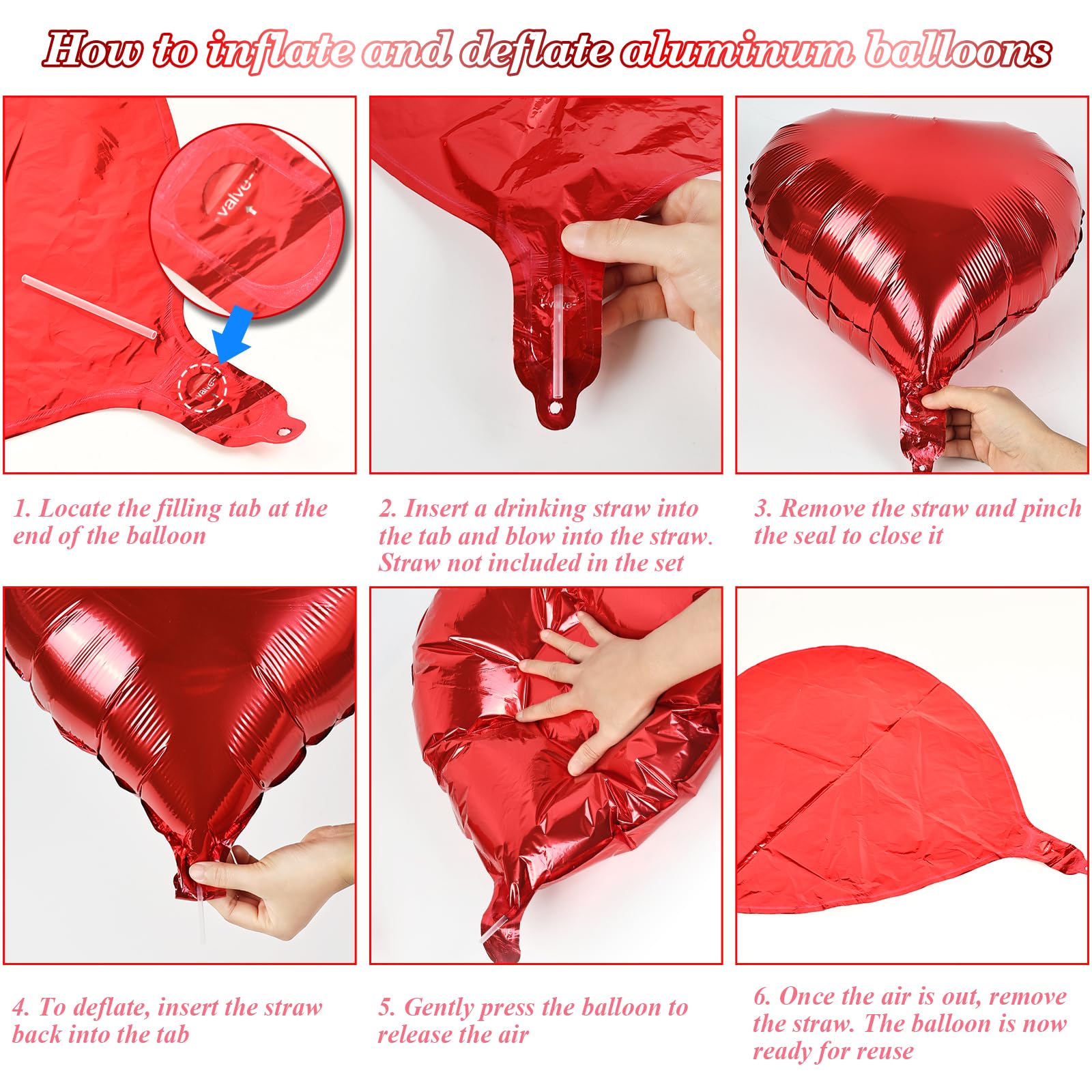 'Will You Be My Girlfriend' balon znak, 'Be My Girlfriend' propozycja, czerwony płatek róży, czerwone balony w kształcie serca, dekoracje walentynkowe