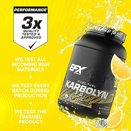 Miniatura 50 de EFX Sports Karbolyn Fuel | Polvo de carbohidratos de rápida absorción | Carga de carbohidratos, energía sostenida, recuperación rápida, sin