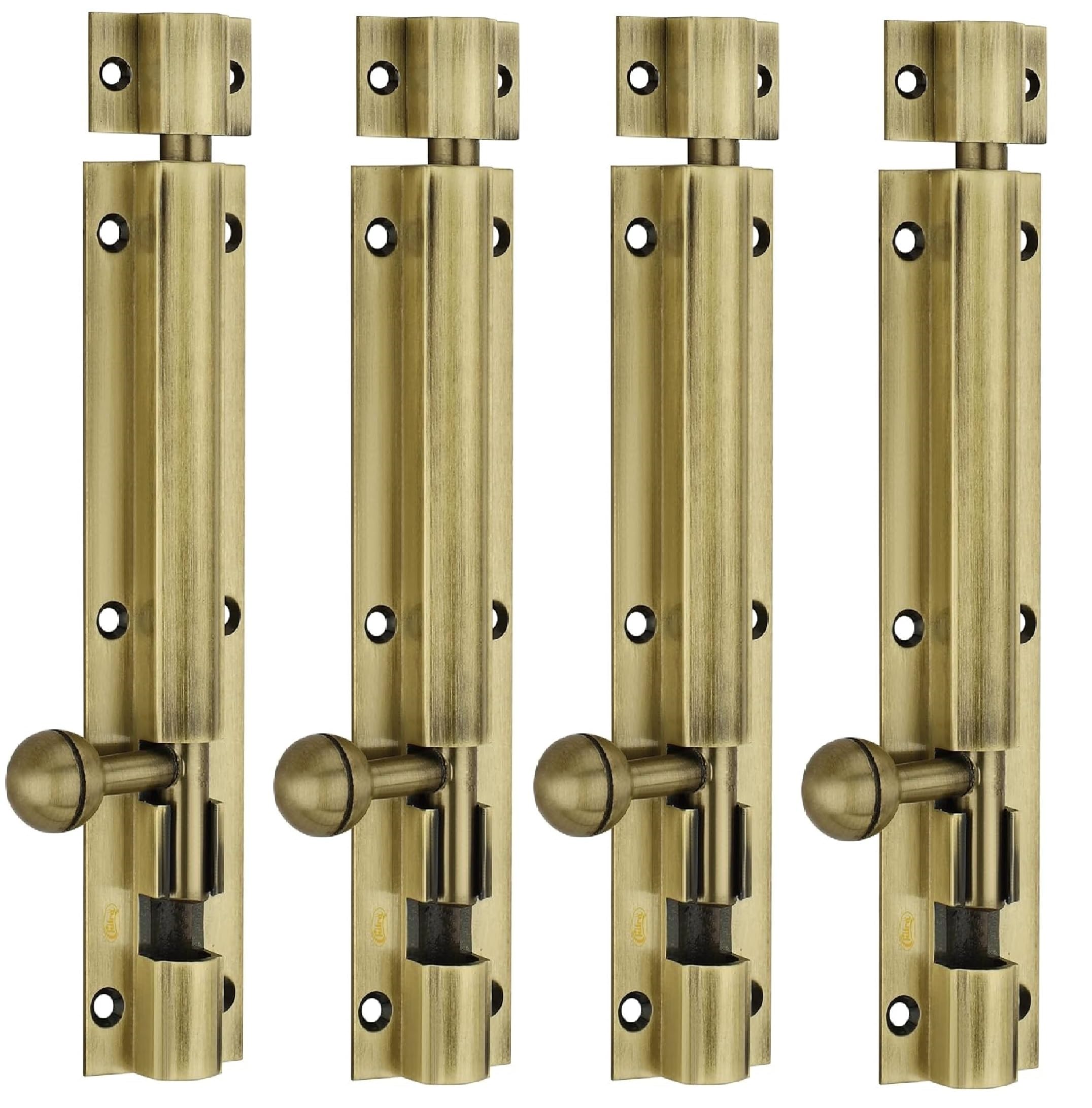 Chitra ALTB-202 24 Inch, Tower Bolt for Main Door and Bathroom, Kundi, Door Latch, Chitakni, Door Latch for Main Door, Tower Bolt for Home,Offices Doors (Antique Brass, Pack of 2) — Amazon image 19
