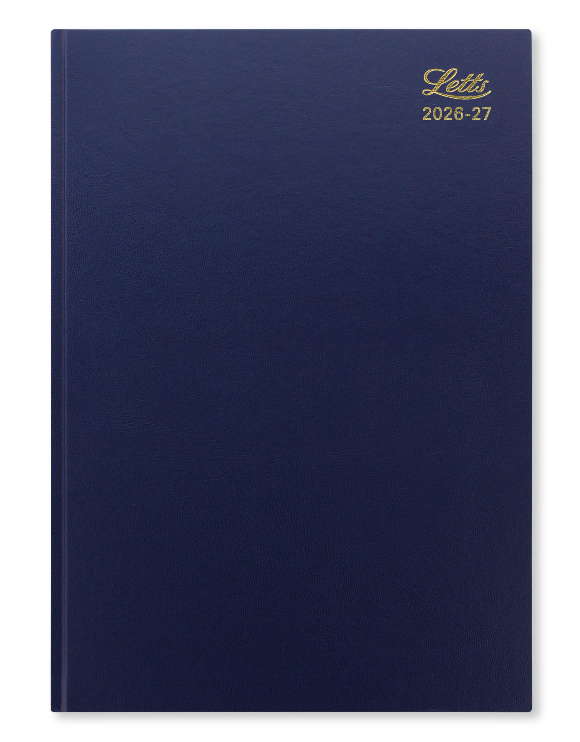 Letts of London Standard A4 academic 2026/2027 week to view diary - Blue 27-TA3ZBL