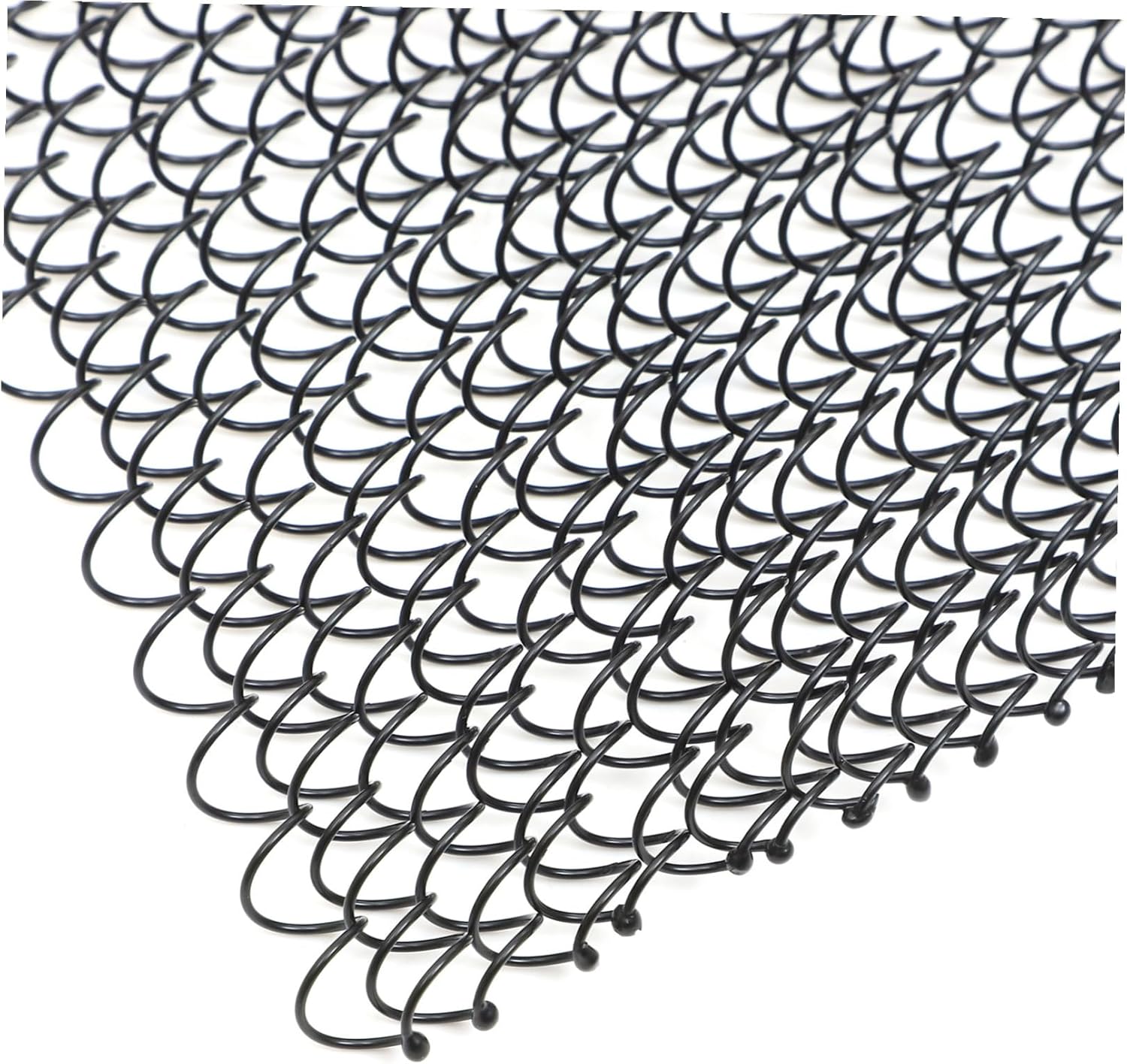 2pcs Fireplace Mesh Screen Curtains Xin Black Mesh Fireplace Screens with Handles Safety Panels for Protection and Stylish Home Decor