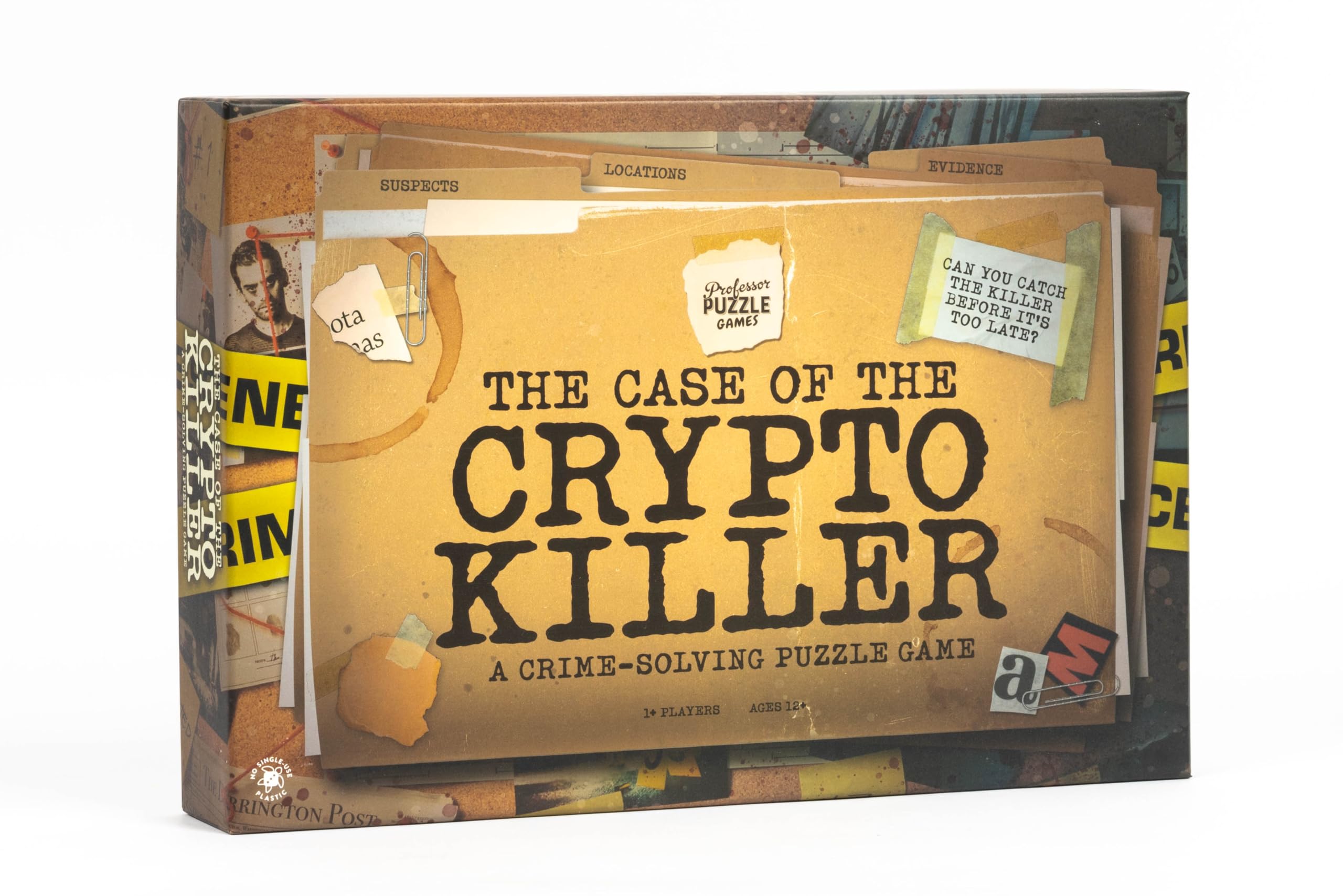 Professor Puzzle | Case of the Crypto Killer | Puzzle Game | Ages 12+ | 1+  Players : Amazon.co.uk: Toys & Games