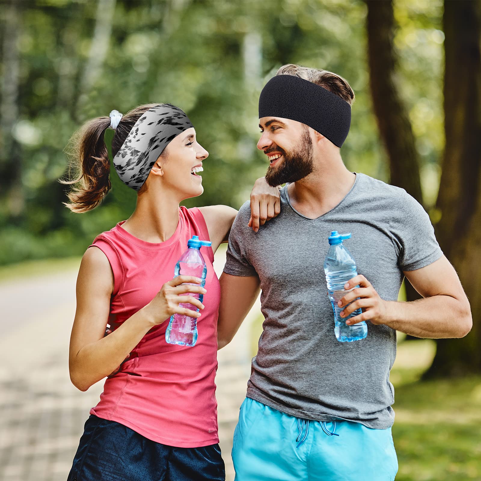 Fascia WIDE Sunrise, Fascia Per Dreadlock Rosso Giallo