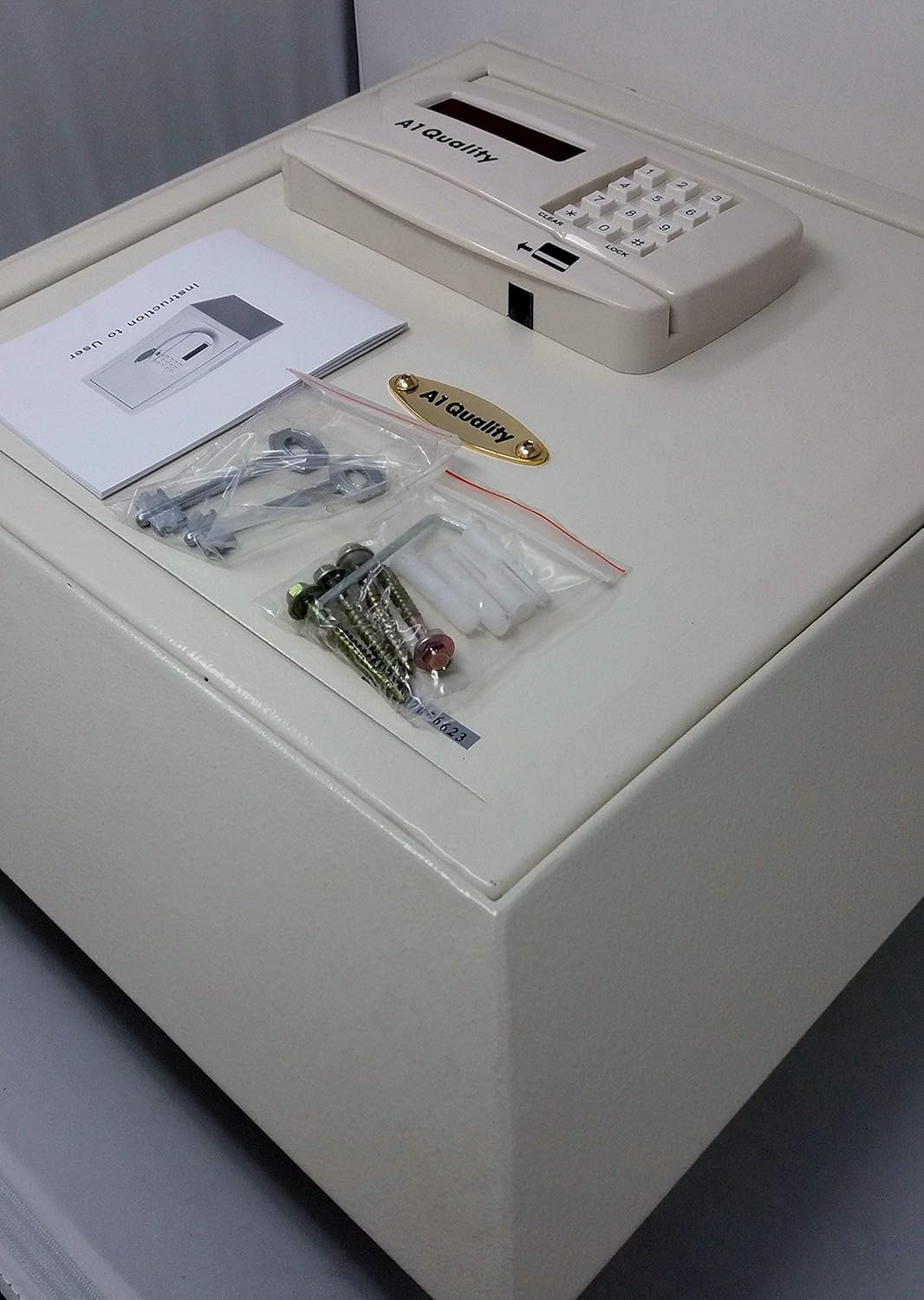 Best Quality 🔥 A1 Quality Safes Digital Keypad Electronic Hotel Wall Safe With Card Reader