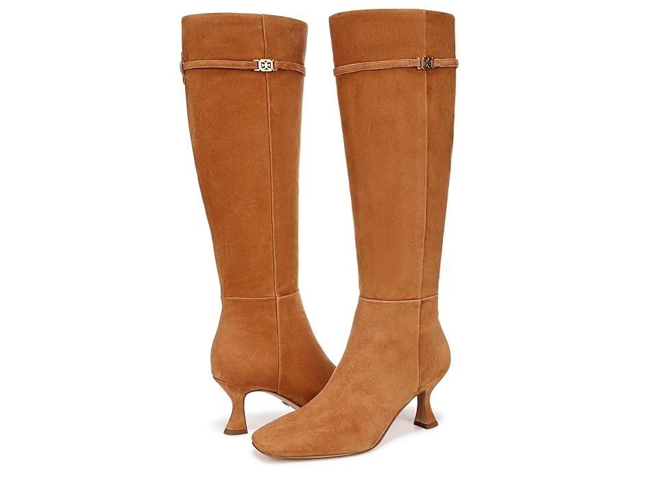 Sam Edelman Lyla High Women's Heels Shoes Harvest Brown : 6 M, Leather