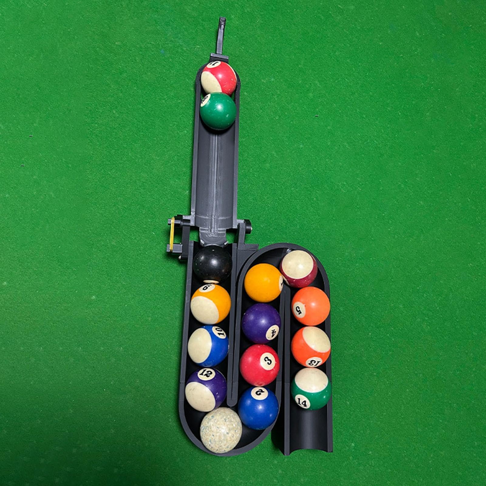 Support de précision pour balles de billard, accessoires d'entraînement compact avec texture lisse pour débutants, amateurs, hommes, femmes, jeunes, , amis
