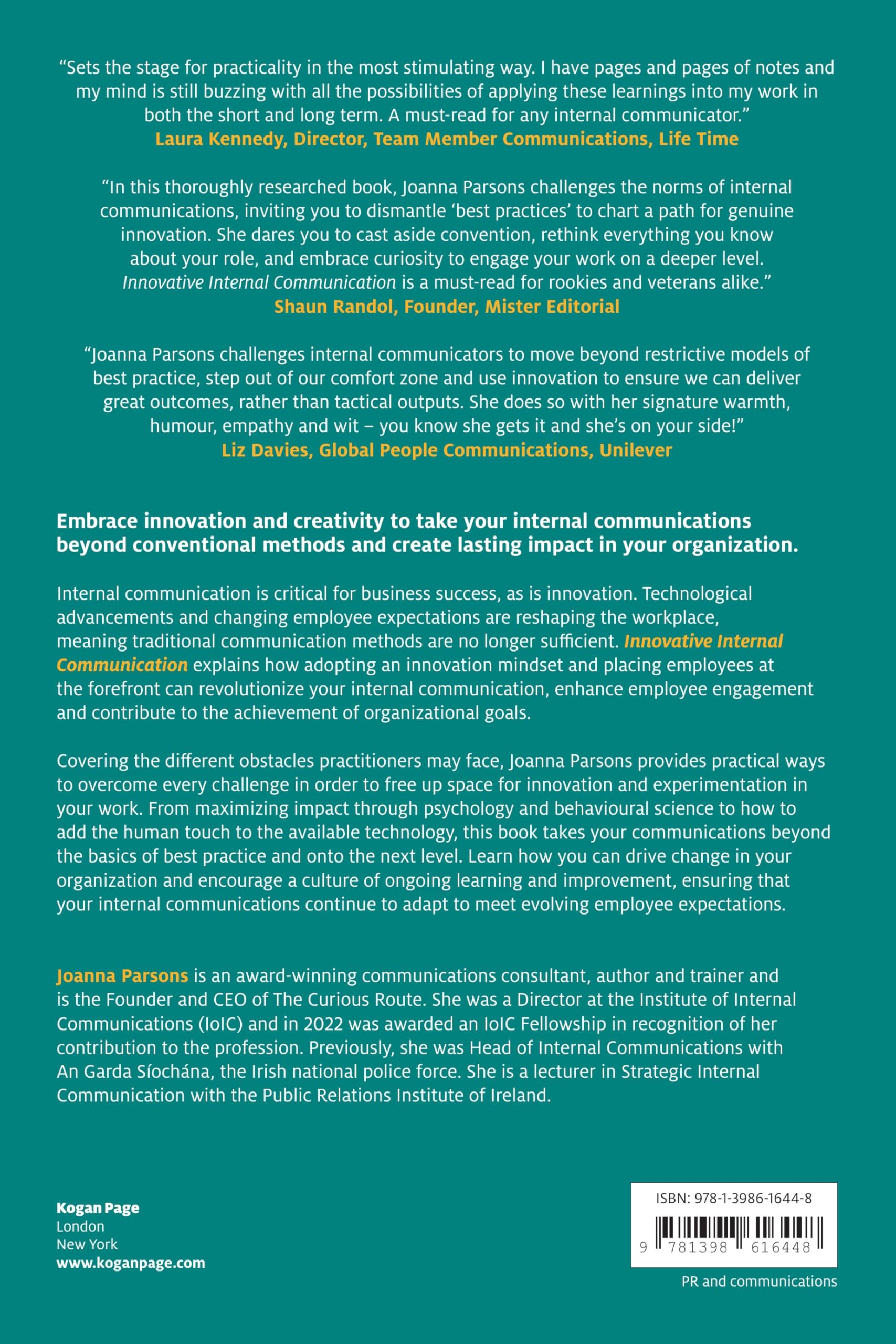 Innovative Internal Communication: How creativity, curiosity and technology can create lasting impact
