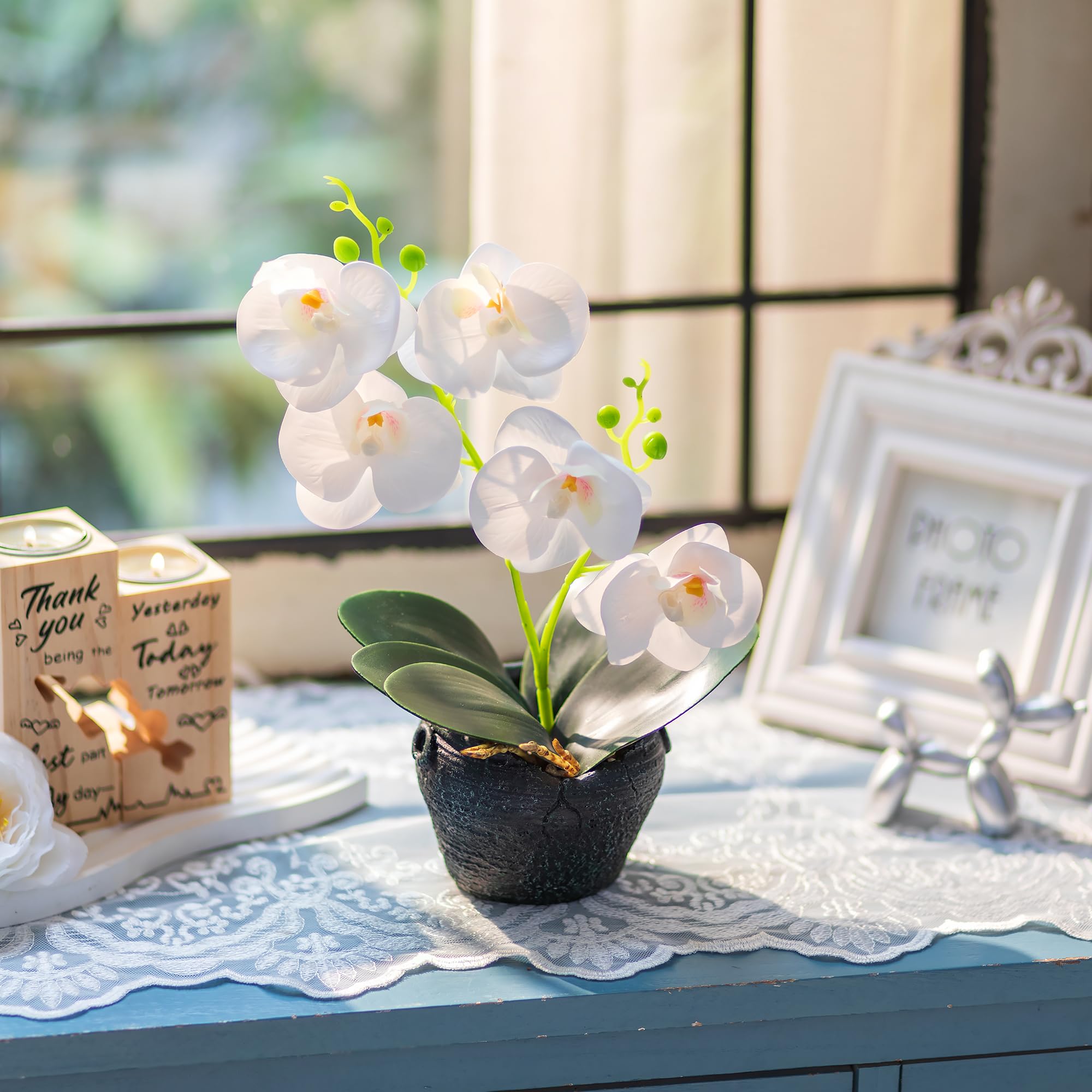 Amazon.co.jp: BLOSMON フェイクランフラワーセンターピス