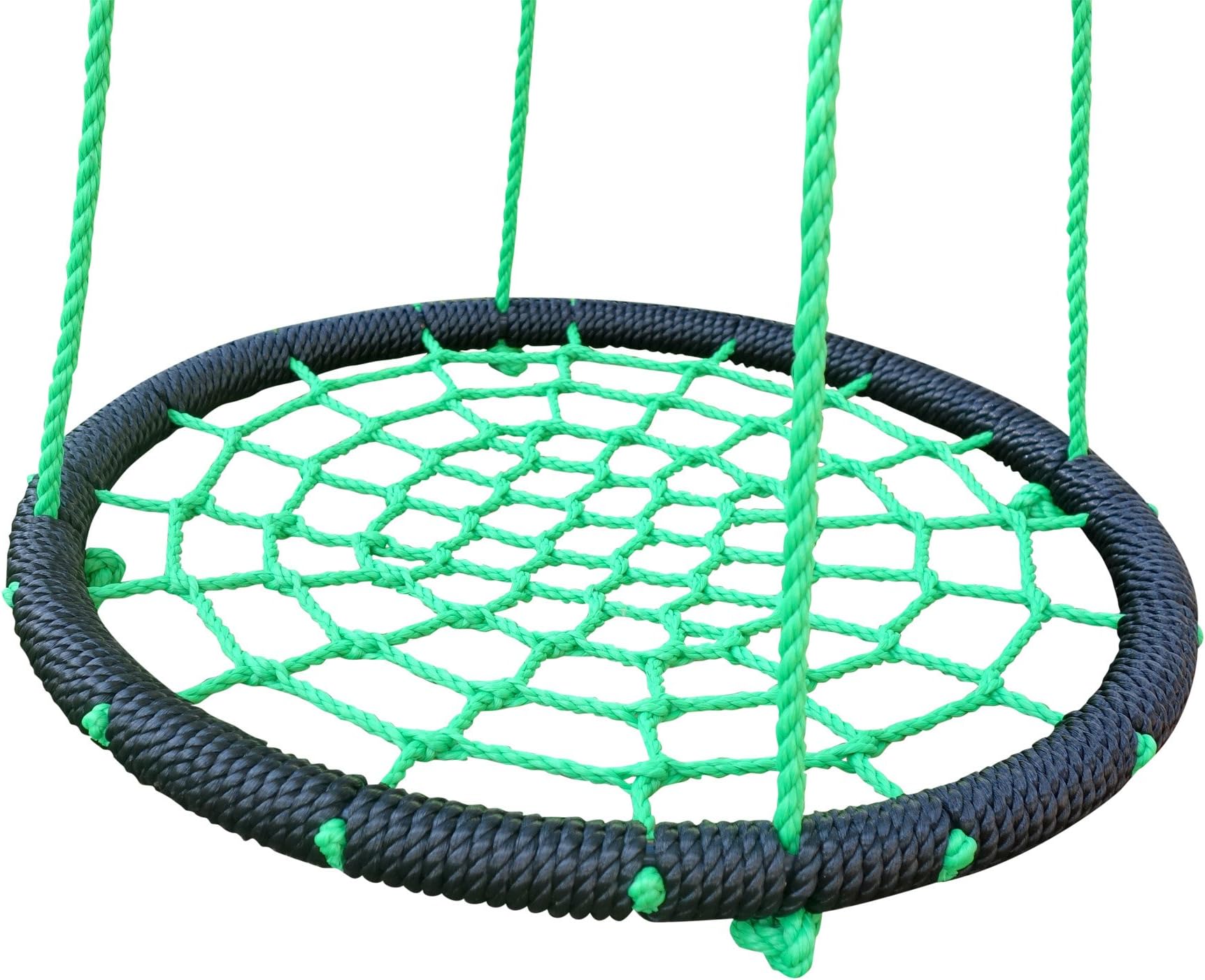 Web Swing - 24 Inch Spider Rope Tree Swing - Outdoor Toy for Parks, Playgrounds, and Backyards