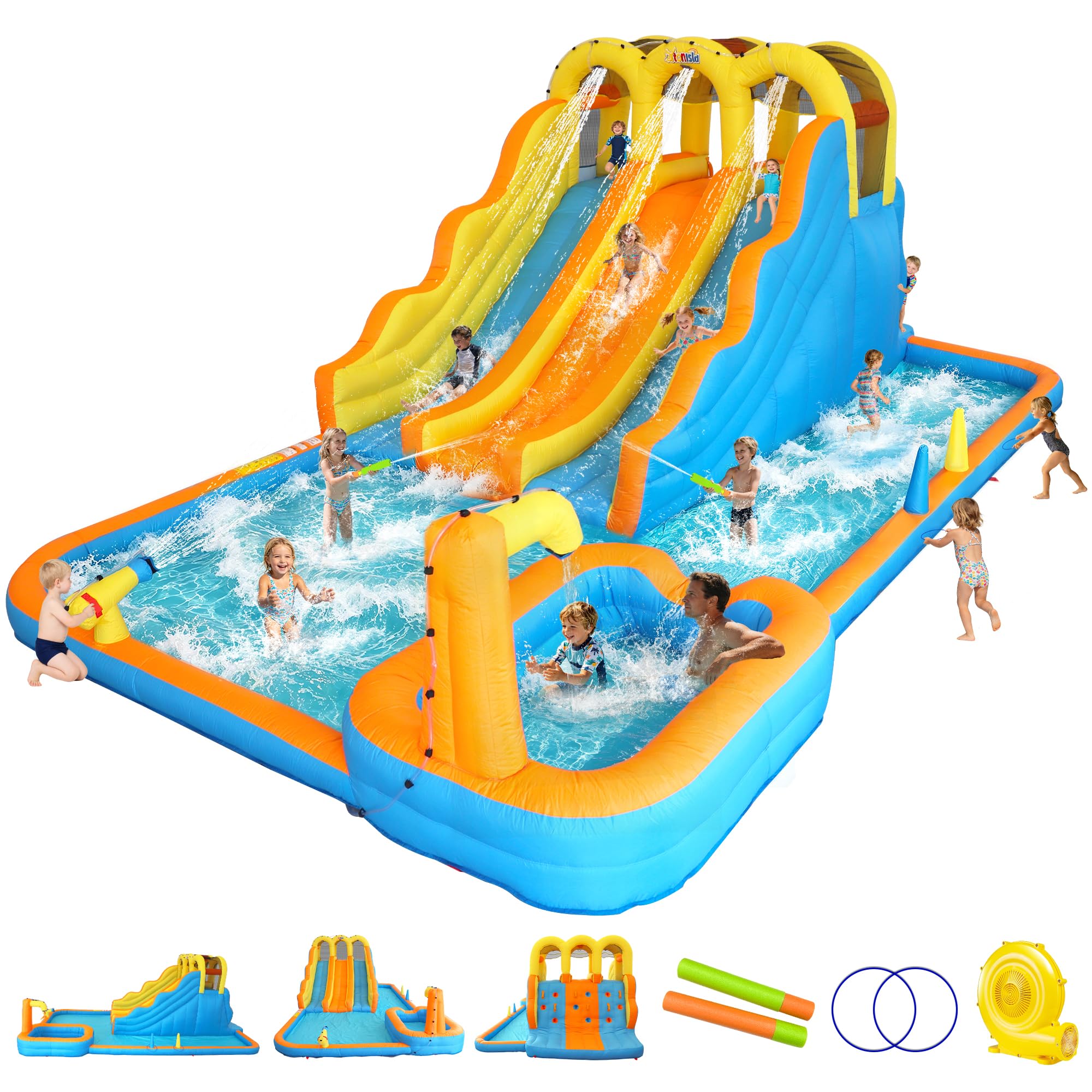 Photo 1 of Ytonisld Large Inflatable Water Slide Park