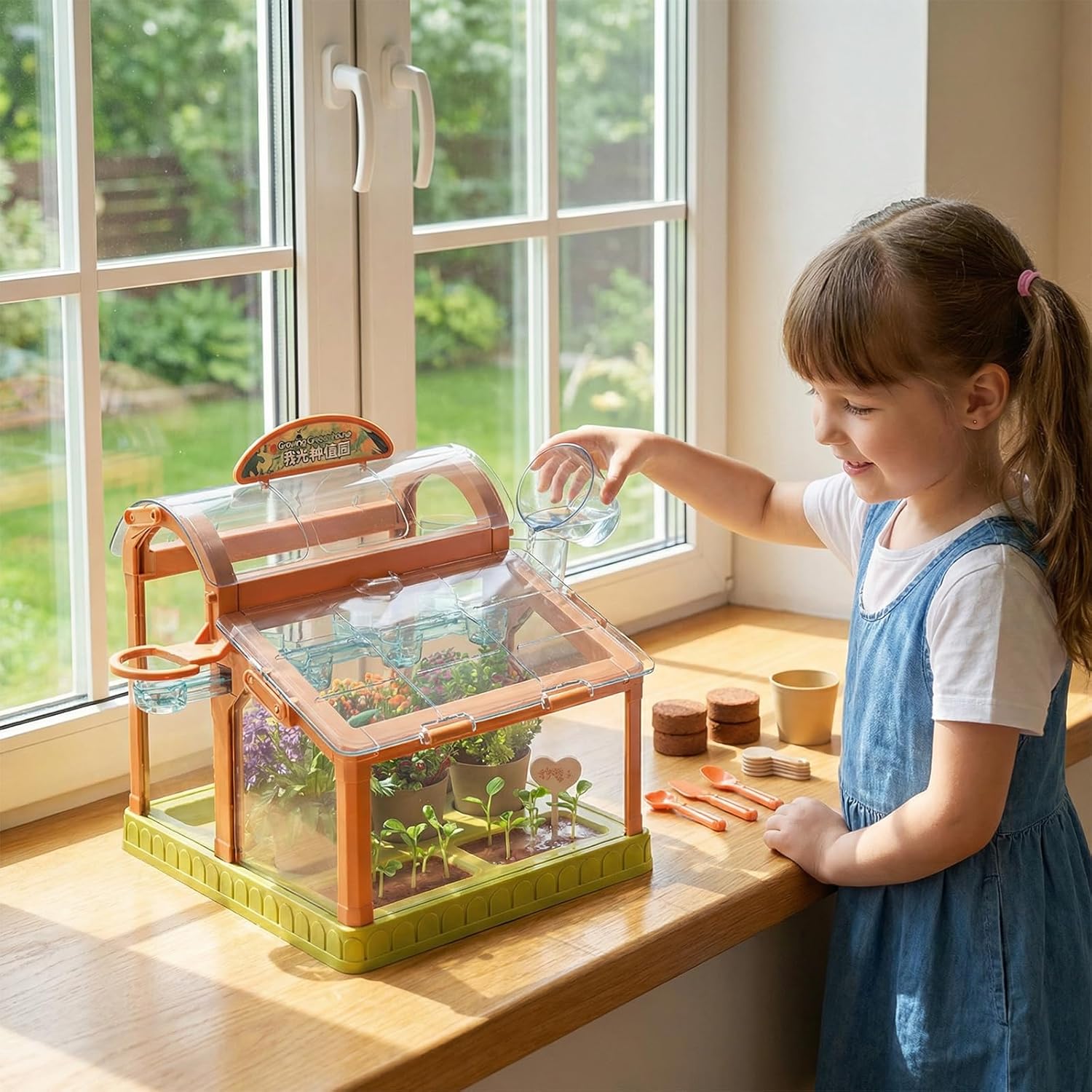Educational Acrylic Growth Chamber for Junior Gardeners to Explore Nature and Develop Horticulture Skills Educational Planting Set