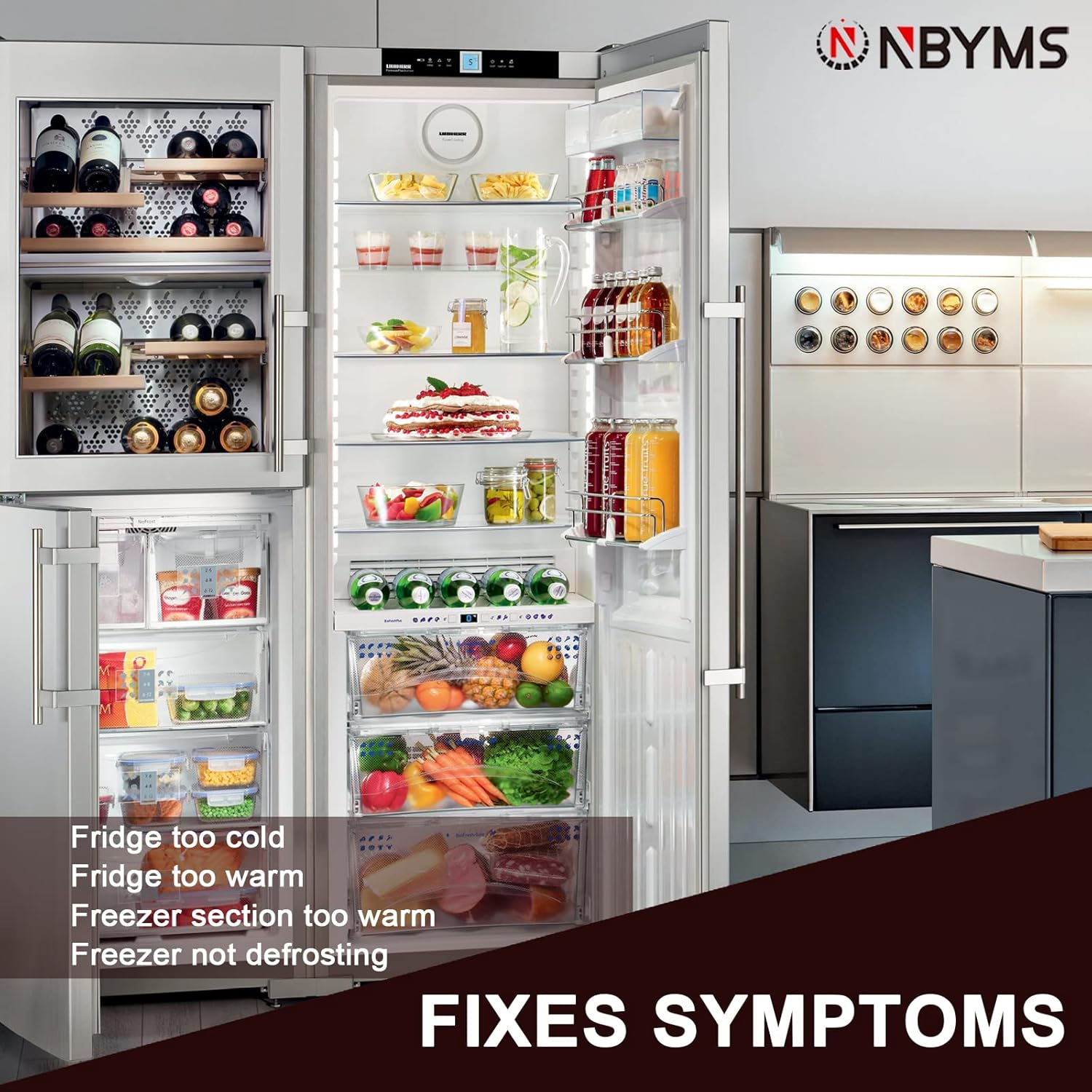 5303918214 Refrigerator Defrost Thermostat Exact use for Frigidaire Kenmore Replace part number 75303918214 892545 AP2150145 PS469522 : Appliances