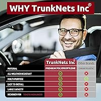 Vista 6 de Envelope-Style Trunk Cargo Net for Toyota Highlander 2020-2026 – Premium Rear Storage Organizer Flexible Mesh Net for SUVs & Trucks – Secure &