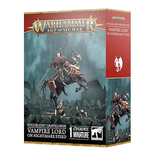 Warhammer 40K - S/G: VAMPIRE LORD ON NIGHTMARE STEED