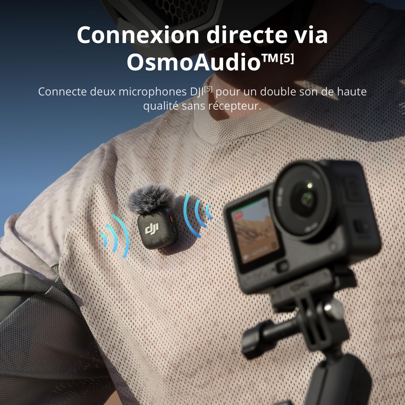 DJI Bundle Standard Osmo Action 6, caméra d'action 8K pour Usage Quotidien