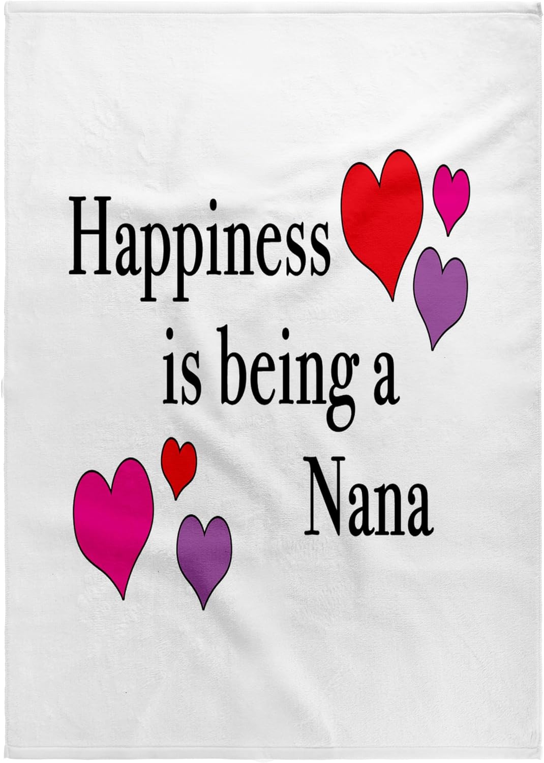 3dRose Happiness is Being A Nana 22x30 Bath Hand Pool Towel
