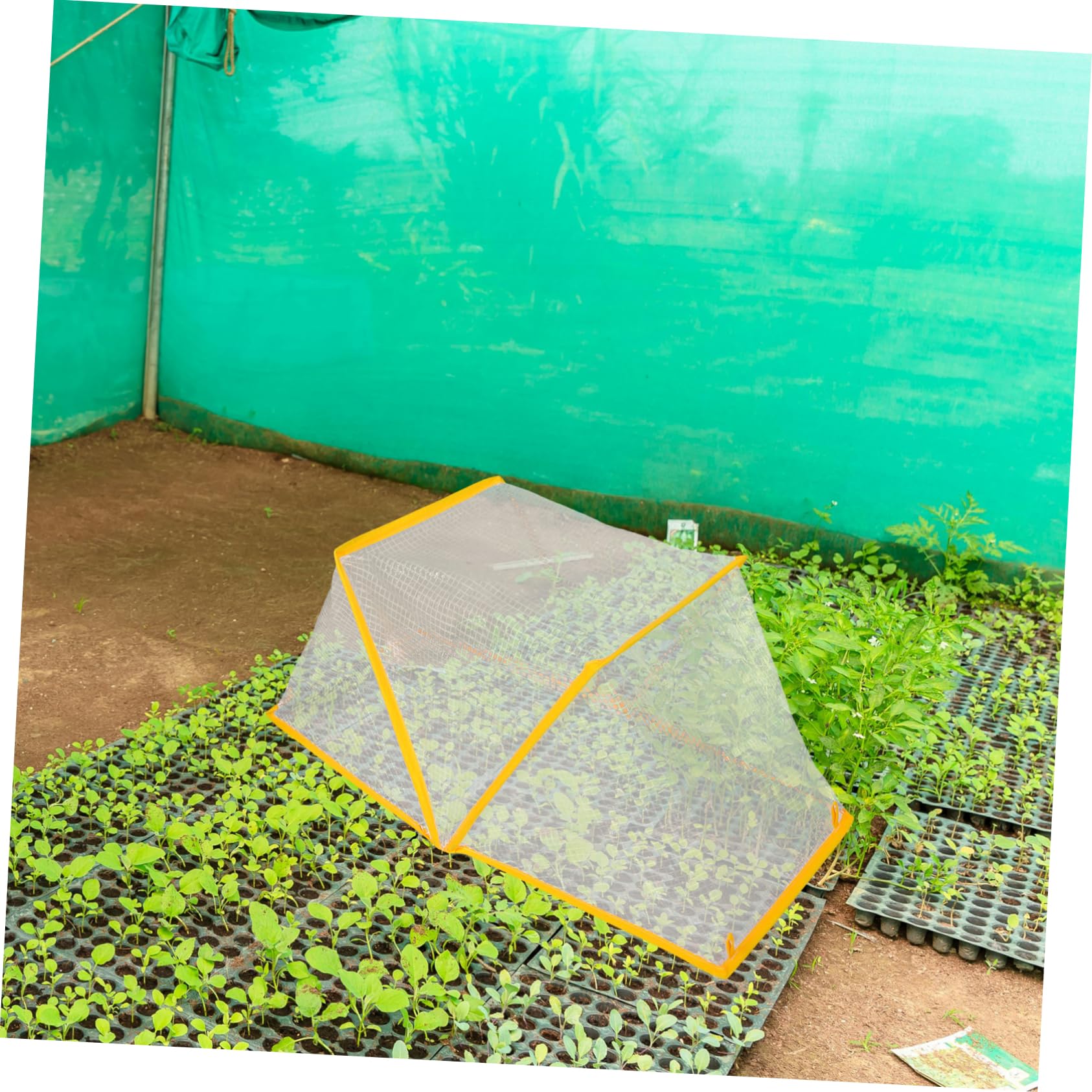 Toyvian Protezione per Aiuole Rialzate Antifreddo per Giardinaggio Inverno Adatta per Ortaggi e Frutti