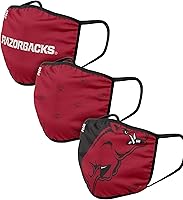 Vista 54 de FOCO - Cubrebocas universitario de la NCAA para adultos (unisex, 3 unidades)